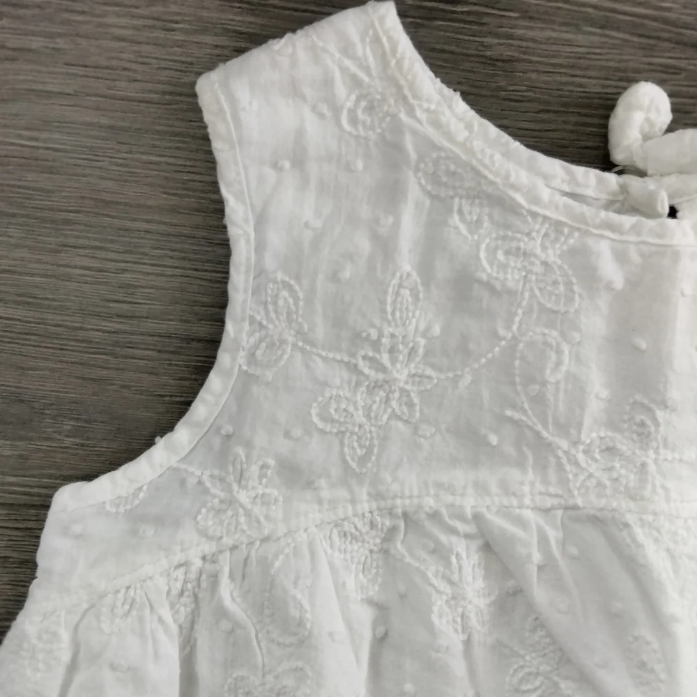 Genuine Kids from Oshkosh Girls White Tank Top Size 6X